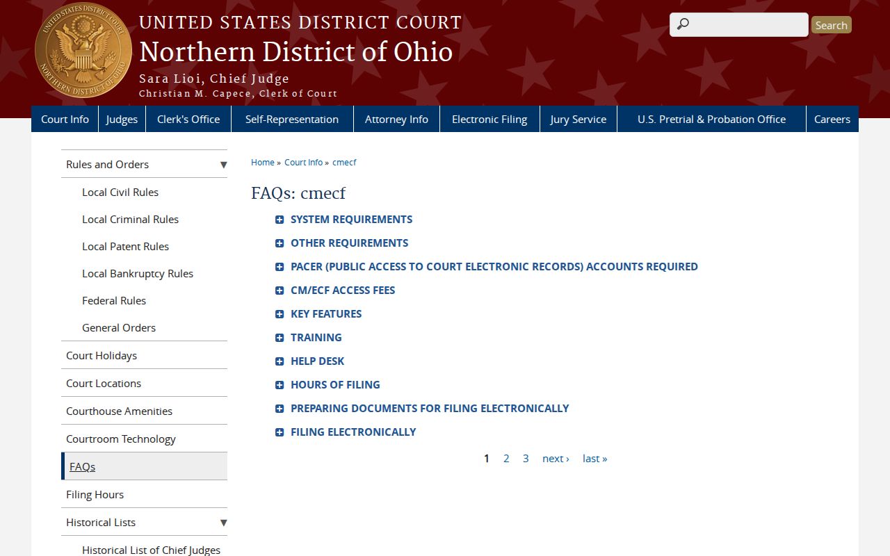 Grover Hill court records context from Northern District CM ECF and PACER access information