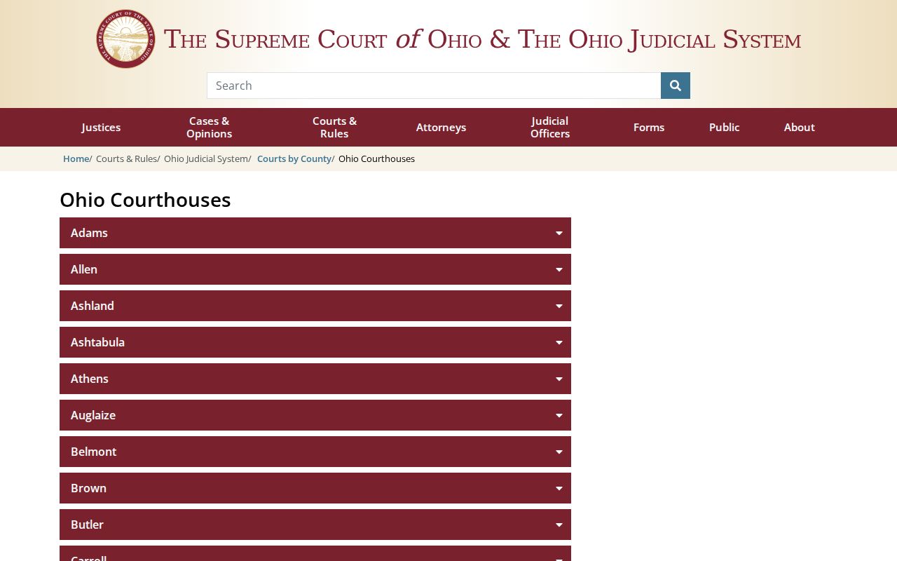 Paulding County court docket historic courthouse