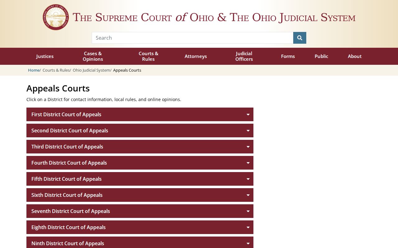 Oakwood court records context for Paulding County appellate court structure
